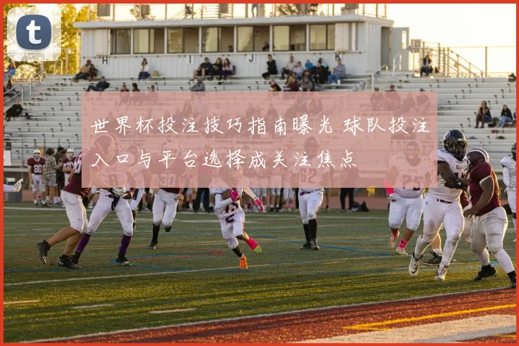 世界杯投注技巧指南曝光 球队投注入口与平台选择成关注焦点